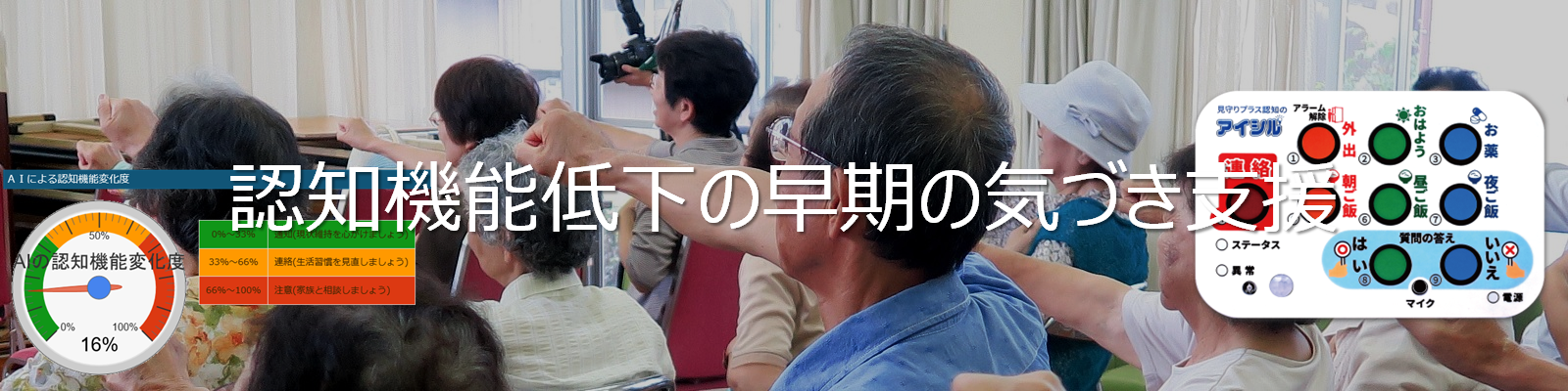 認知症早期の気づき支援の仕組み　トップ画像